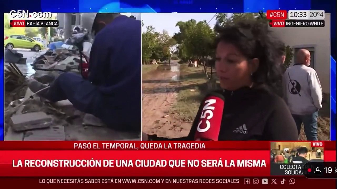 "Le salió el tiro por la culata", dijo una vecina de Bahía Blanca sobre el circo de Patricia Bullrich