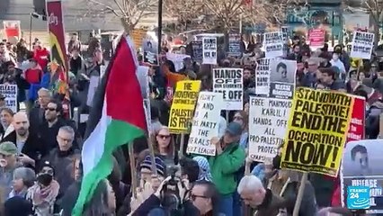 Protestas en EE. UU. contra la detención del líder estudiantil propalestino Mahmud Khalil