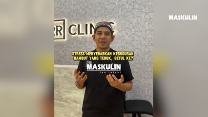 Stress Menyebabkan Keguguran Rambut Yang Teruk, Betul Ke?