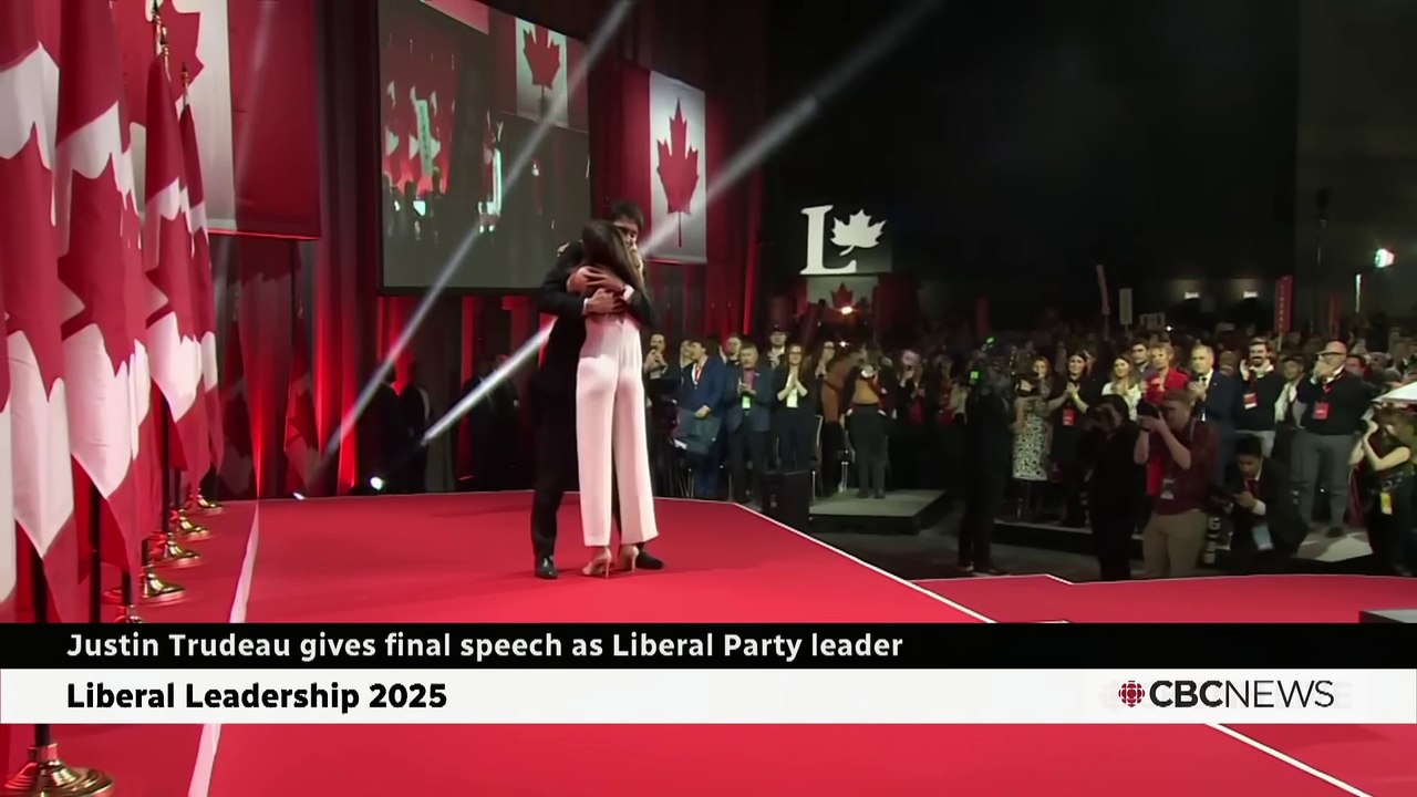 FULL SPEECH- Justin Trudeau gives final speech as Liberal Party leader