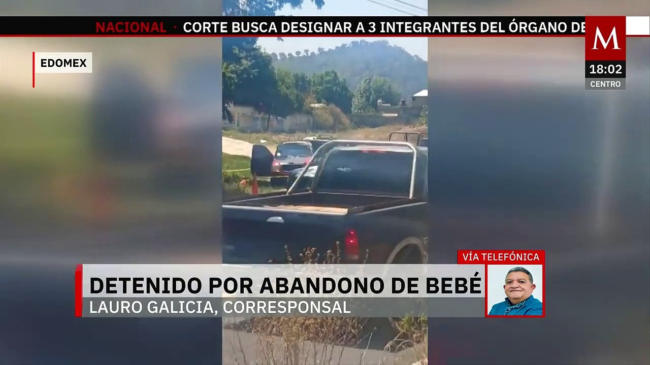 Detienen a sujeto por intentar abandonar el cadáver de un bebé en Otumba, Estado de México
