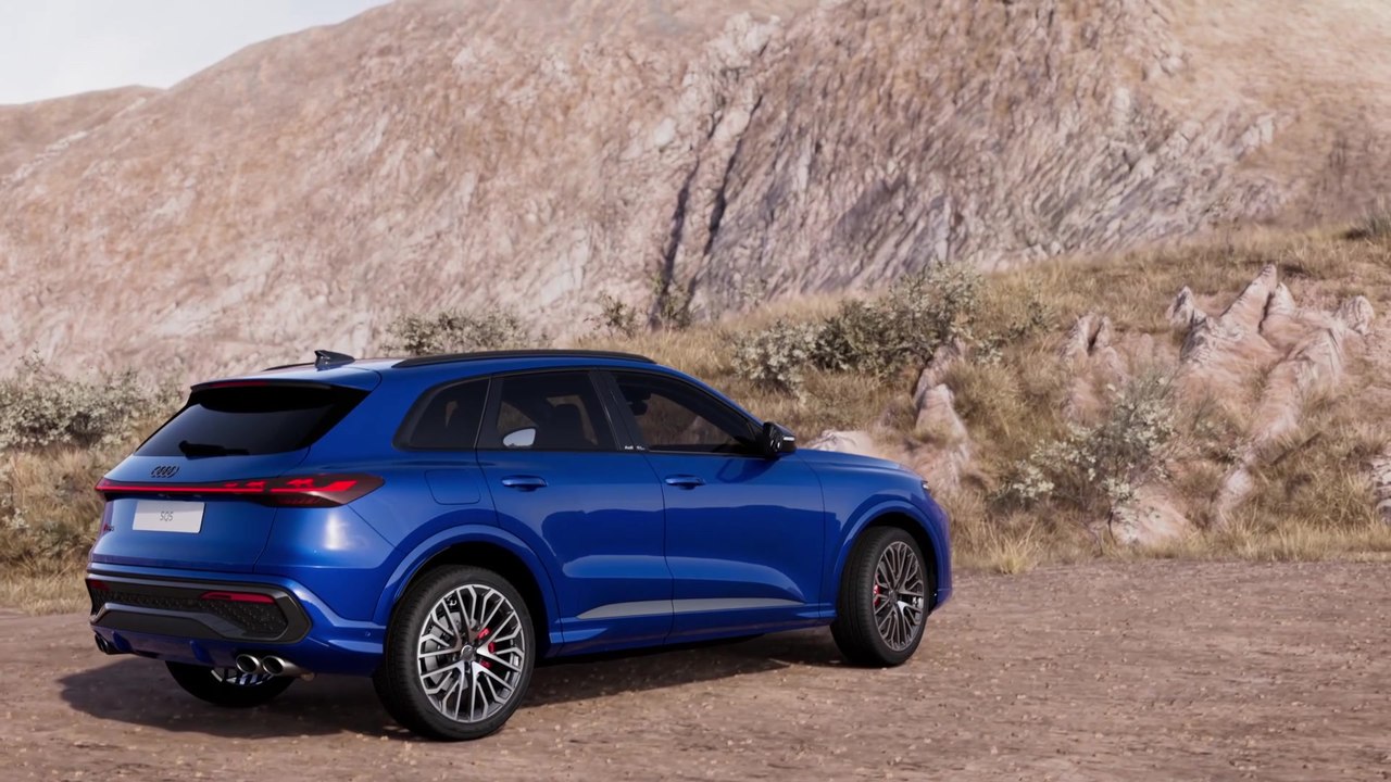 Audi SQ5 SUV – Fahrwerkstechnologie – Animation