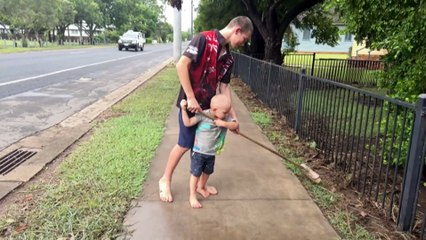Flood recovery efforts are underway in Queensland's Lockyer Valley