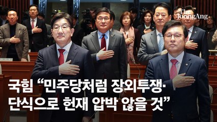 [속보] 與 "野처럼 장외투쟁·단식으로 헌재 압박 않을 것"