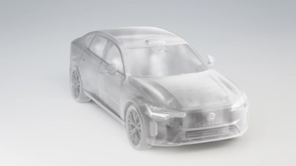The new Volvo ES90 - Tech keynote animation 800V