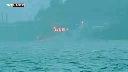 Kuzey Denizi'nde petrol tankeri ile kargo gemisi çarpıştı