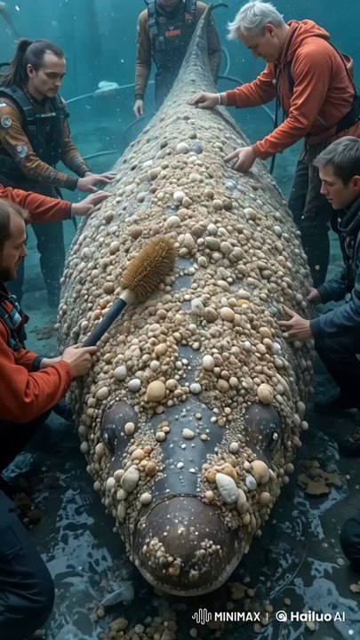🦈✨ "Rescue Team Saves GIANT Shark! 🧼 Watch the Satisfying Barnacle Clean-Up! 😱"
