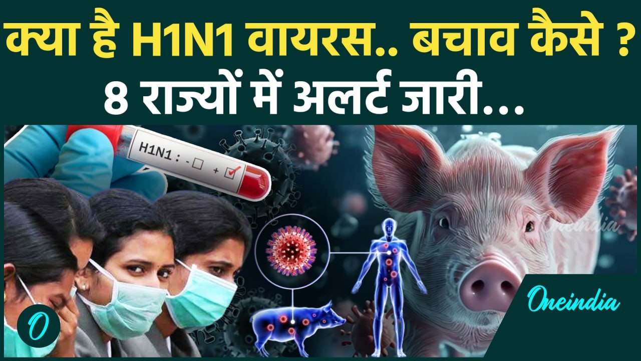 H1N1 Virus: क्या है Swine flu के Symptoms, इससे कैसे बचें, कैसे लेता है जान | वनइंडिया | Influenza