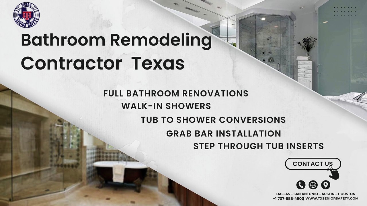 Affordable Bathroom Remodeling for Seniors | Texas Senior Safety