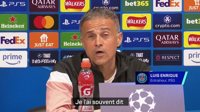 Luis Enrique : Être à 100%, pas à 105%