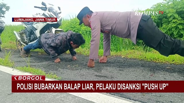 Kocar-Kacir! Pelaku Balap Liar Berhamburan Dibubarkan Polisi - BORGOL