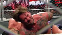 Seth Rollins Vs CM Punk (Steel Cage Match) Full Replay - WWE Raw 10/3/2025