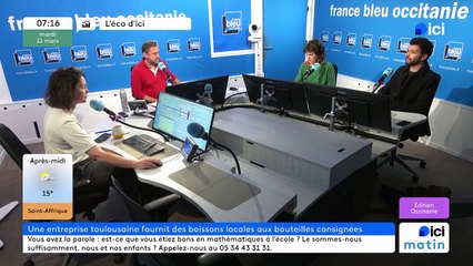L'ECO D'ICI - "Dernier verre", une jeune entreprise toulousaine qui veut faire passer les festivals à la consigne