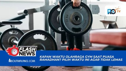 Kapan Waktu Olahraga Gym saat Puasa Ramadhan? Pilih Waktu Ini agar Tidak Lemas