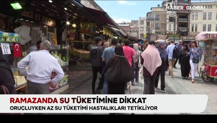 Ramazan’da su tüketimine dikkat!