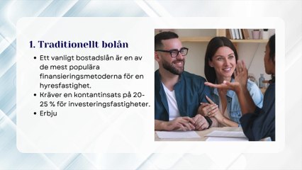 Mattias Knutsson 5 Smarta Sätt Att Finansiera Din Första Investeringsfastighet
