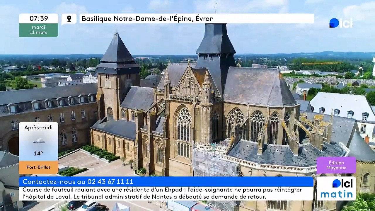 11/03/2025 - ici matin par ici Mayenne en vidéo