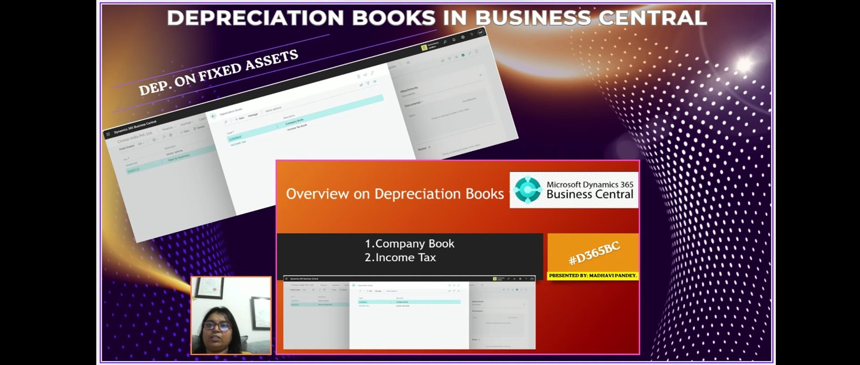 Depreciation Books Concept in Business Central #d365bc