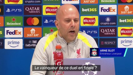 Slot : "Les deux équipes sont assez bonnes pour aller en finale"