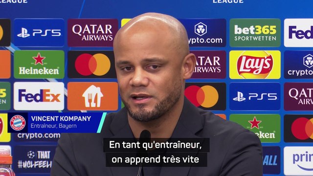 Kompany : Si vous ne pensez qu'à ce que les autres peuvent faire...