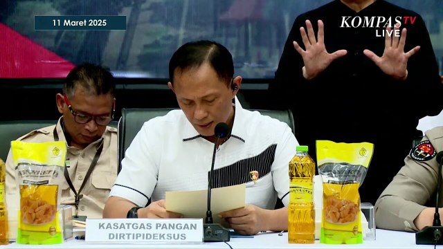 Penampakan Barang Bukti Kemasan-Mesin Pengisi Minyakita Tak Sesuai Takaran Sitaan Bareskrim Polri