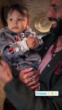 Ricardo Guedes com o sobrinho Miguel