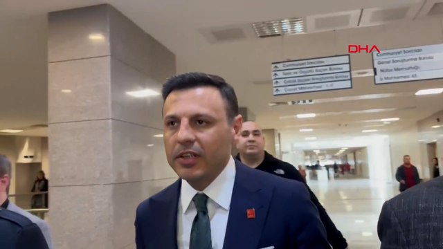 Özgür Çelik 'Polise mukavemet' soruşturması kapsamında ifade için adliyeye geldi