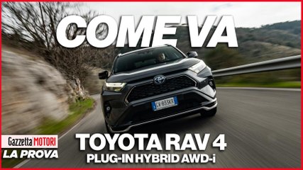 Toyota Rav4 plug-in: potenza ed efficienza senza compromessi