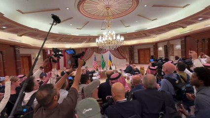 EEUU y Ucrania sostienen importante reunión en Yeda 🇺🇸🇺🇦