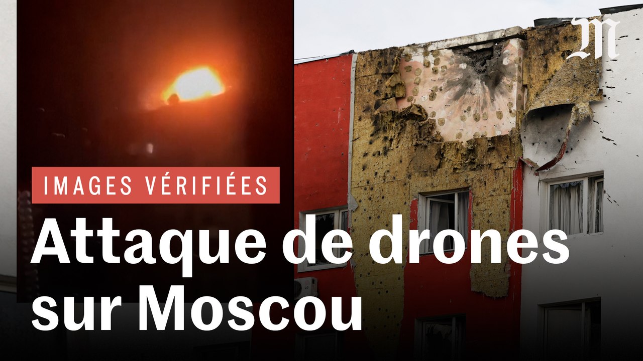 La région de Moscou visée par une attaque de drones ukrainiens