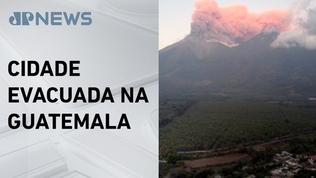 Erupção do vulcão de Fogo provoca evacuações na Guatemala