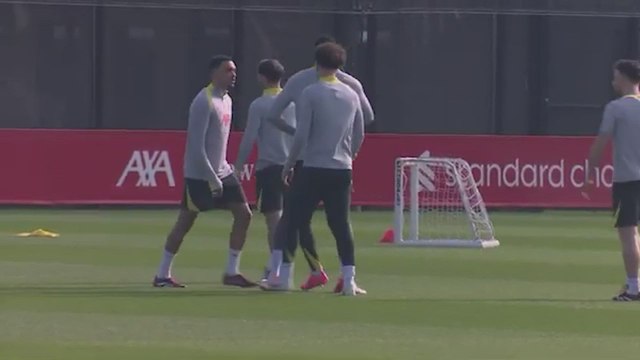 HEATED CLASH between SALAH and TRENT-ALEXANDER ARNOLD at LIVERPOOL Training Session!