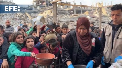 Los gazatíes sufren con hambre el bloqueo de la ayuda impuesto por Israel