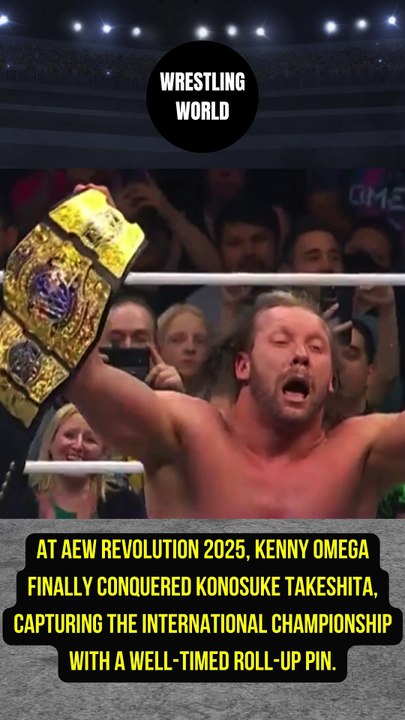 Kenny Omega won the AEW International Title at AEW Revolution 2025.