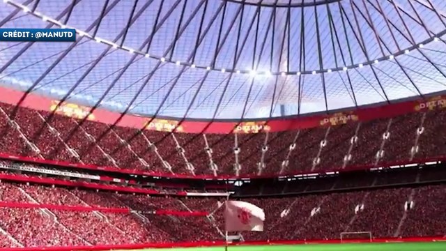 Manchester United dévoile son nouveau stade futuriste !