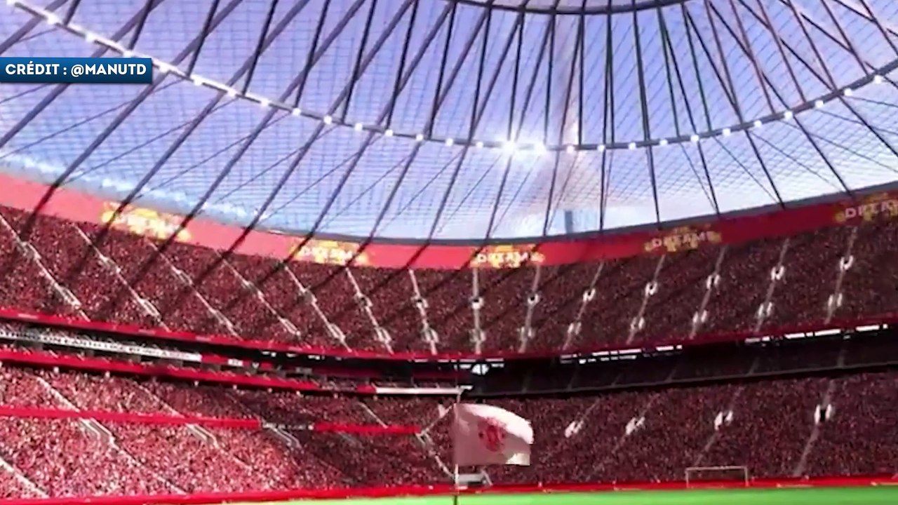 Manchester United dévoile son nouveau stade futuriste !