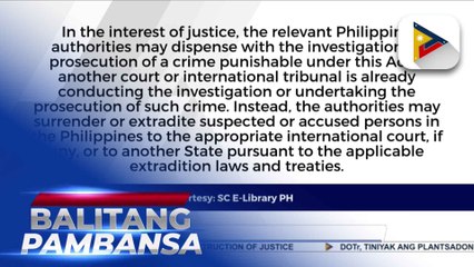 Ilang kongresista, nanindigang gumagana ang justice system ng Pilipinas