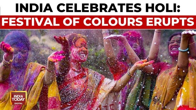India celebrates Holi: Festival of colours grips nation