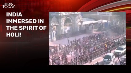 Holi festivities sweep across India in a wave of colour and joy