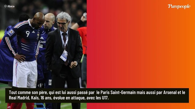 Nicolas Anelka : Son fils Kaïs, fruit de ses amours avec Barbara, est déjà un petit prodige aux côtés d'un autre enfant de star