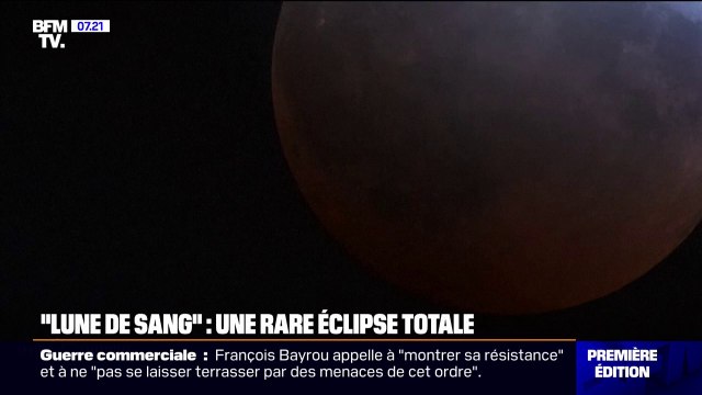 La lune de sang : une rare éclipse totale a lieu ce vendredi 14 mars