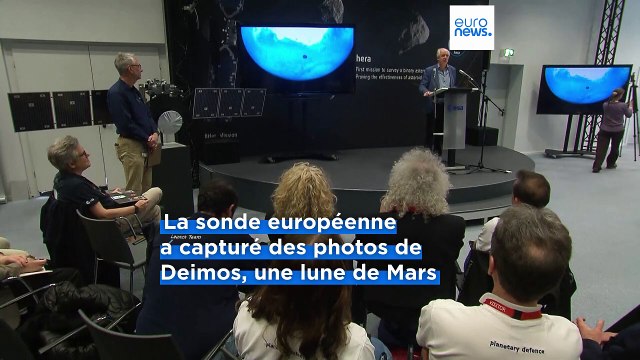 La sonde spatiale de l'ESA capture des images détaillées de Mars et de sa mystérieuse lune