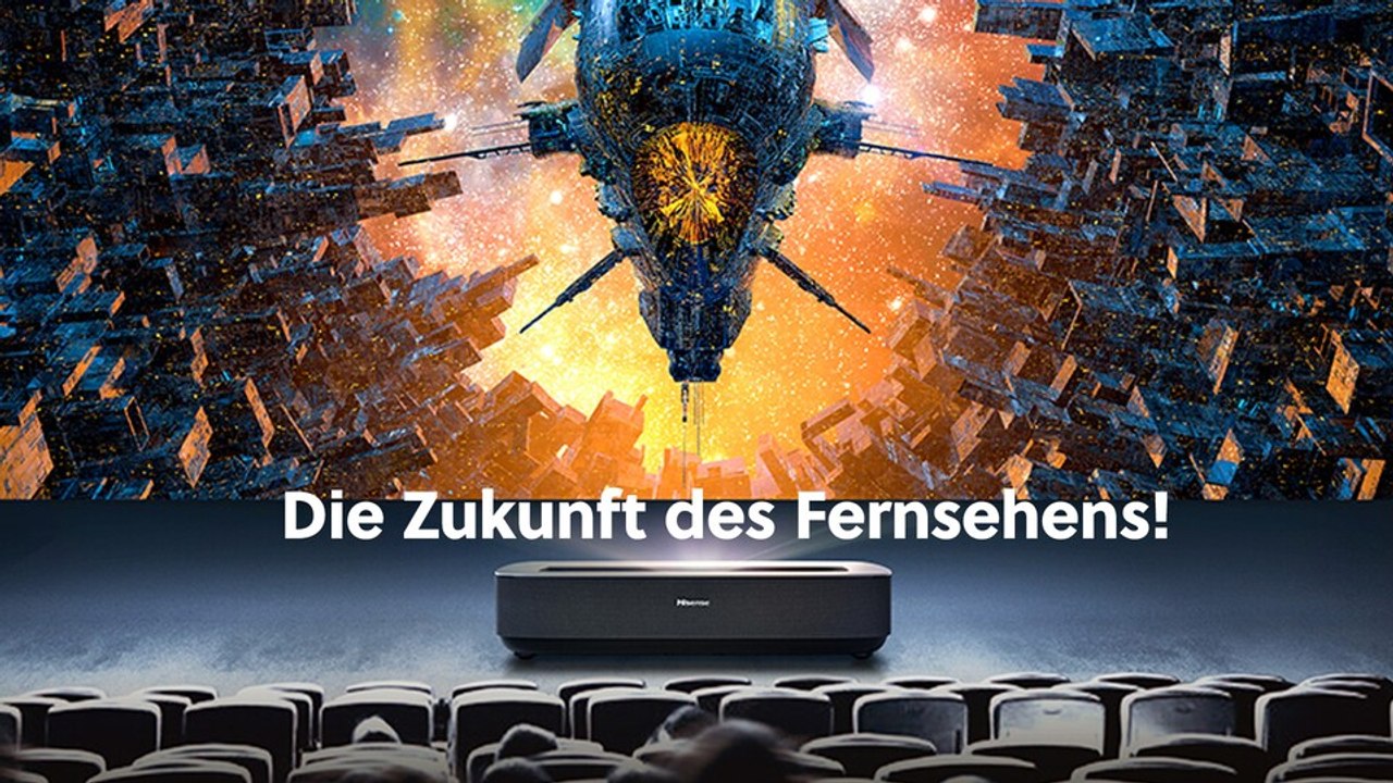 Die zukunft des fernsehens: neue 4k-tv-alternative mit bis zu 150 zoll!