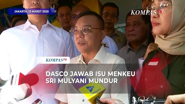 Dasco Jawab Isu Menkeu Sri Mulyani Mundur hingga Reshuffle Kabinet
