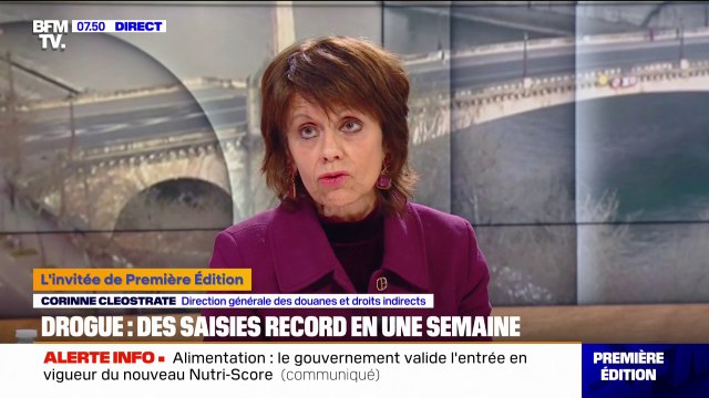 Dix tonnes de cocaïne saisie à Dunkerque: Ce type de saisie est le fruit de plusieurs mois d'investigation , assure Corinne Cleostrate (direction générale des douanes et droits indirects)