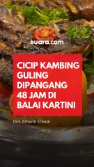 Mencicipi Kambing Guling Dimasak 48 Jam di Balai Kartini