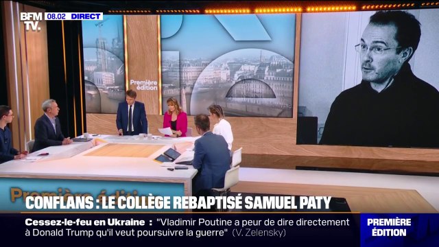 À Conflans-Sainte-Honorine, le collège rebaptisé Samuel Paty en hommage au professeur assassiné en 2020
