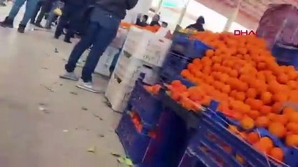 Halk pazarında dehşeti! Tüfek tutukluk yapmasaydı facia yaşanacaktı