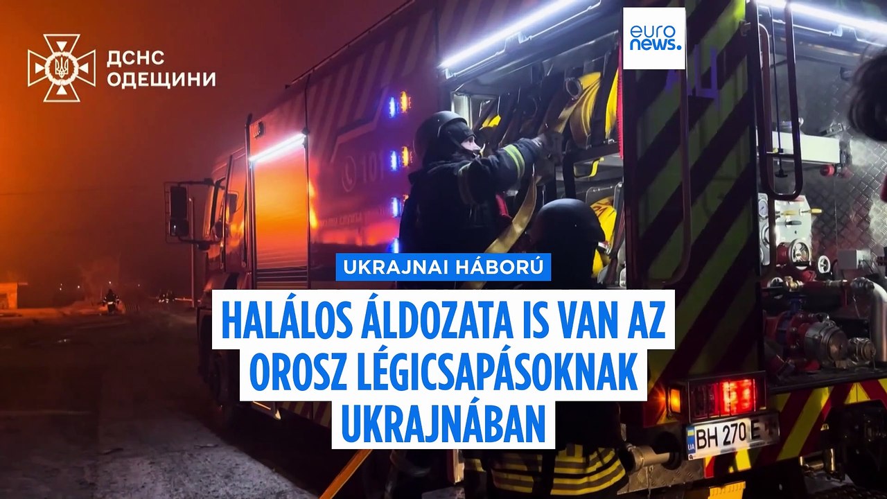 Halálos áldozata is van az Ukrajna elleni orosz légicsapásoknak