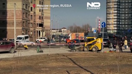 Residential buildings hit in Ukrainian drone attack on Russia